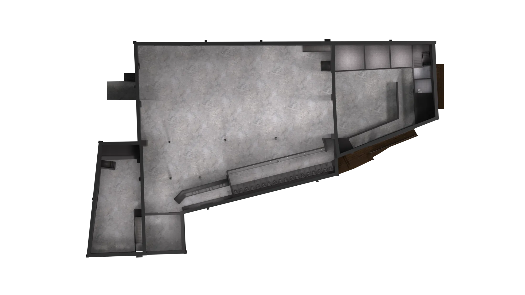 Demo Room floor plan - Floor 1