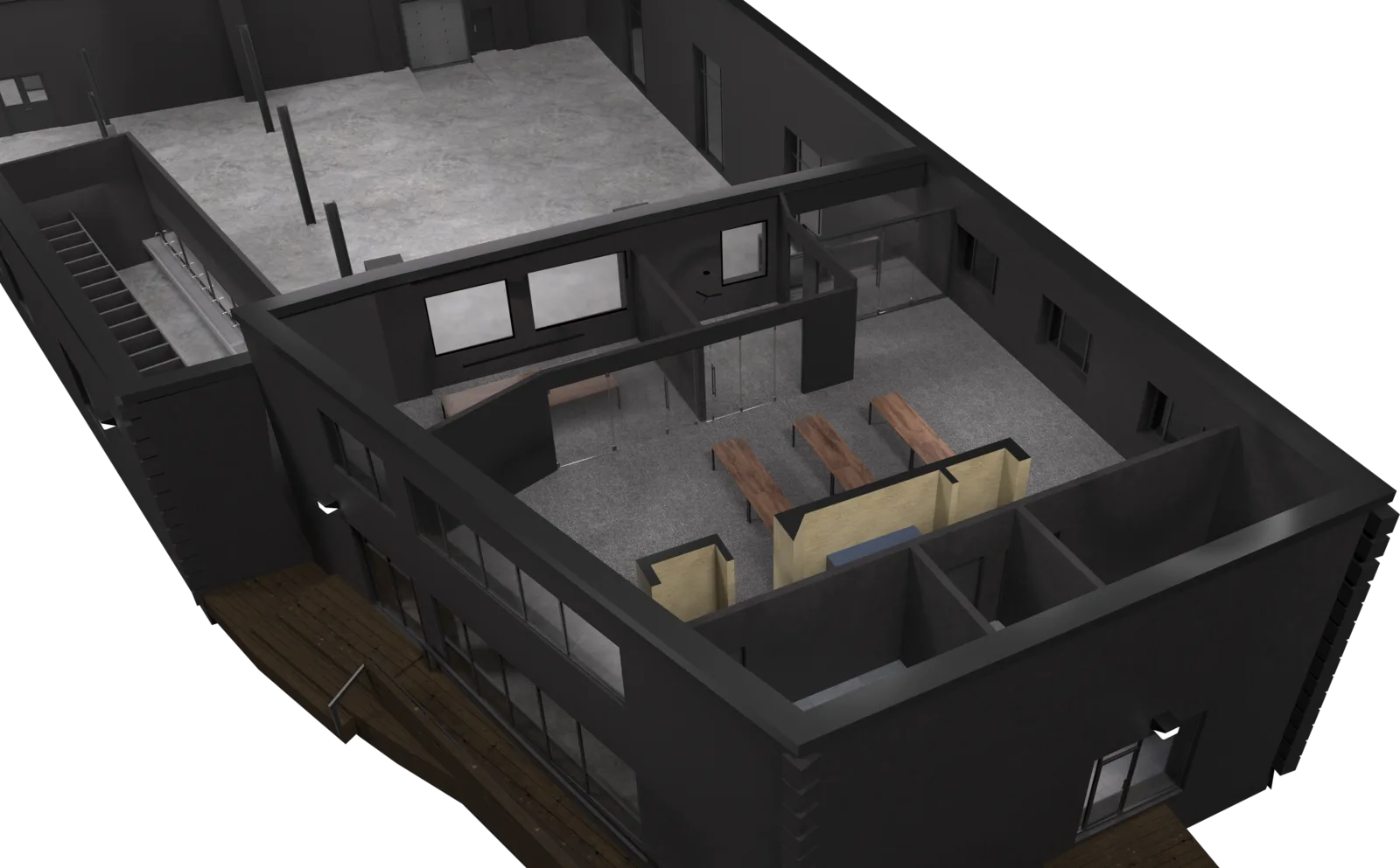 Demo Room interior production space